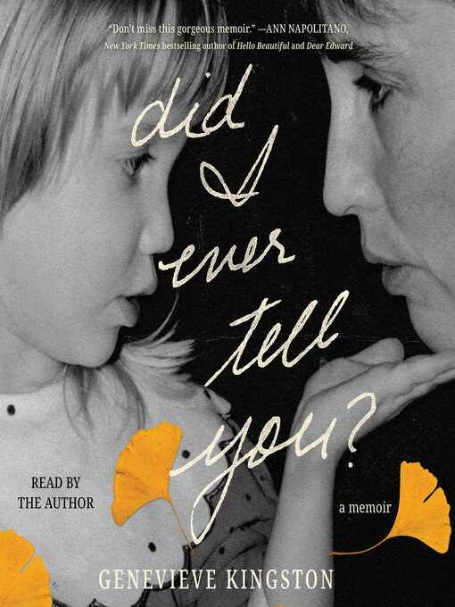 Couverture de Did I Ever Tell You